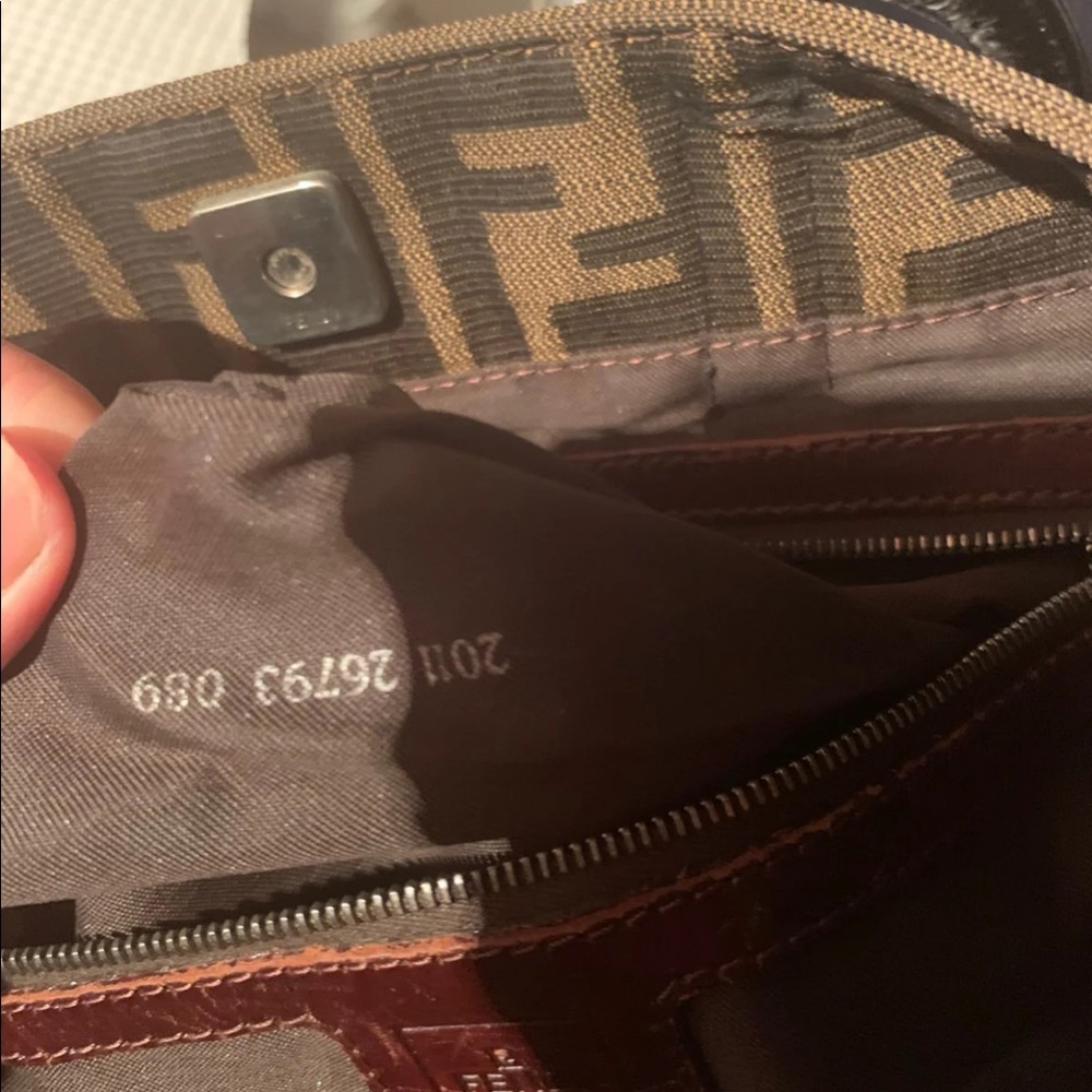 SOLD Vintage Fendi Small Tote - Picture 8 of 12